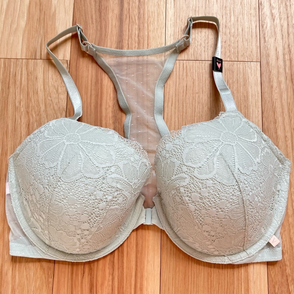 NWT Victoria Secret Mint Green Racerback Bra 36DD